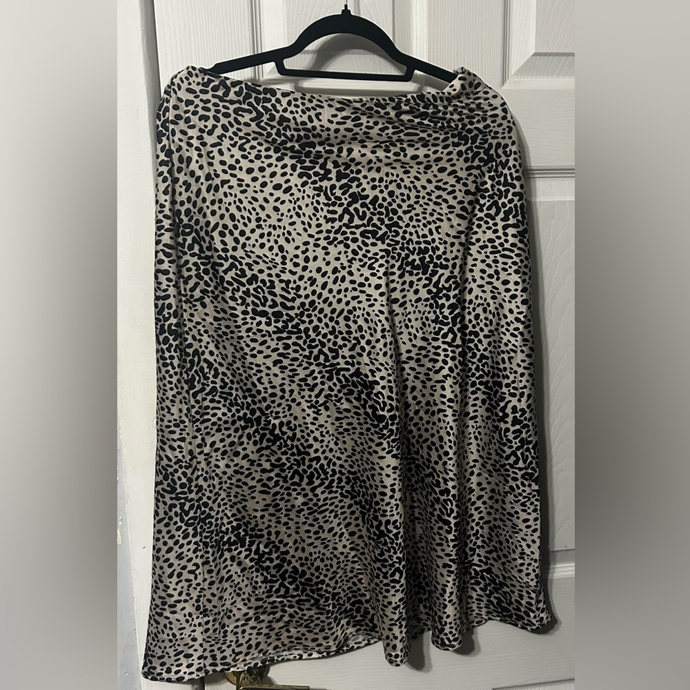 Leopard Print Women's Skirt